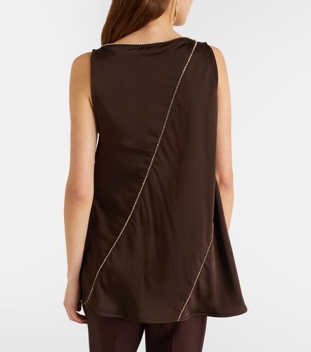 Jil Sander Embellished satin top - Jil Sander - Modalova