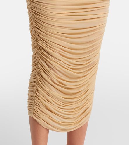 Abito midi in jersey con ruches - Magda Butrym - Modalova