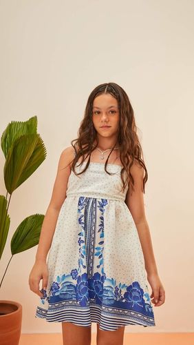Fábula Vestido de algodón floral - Fabula - Modalova