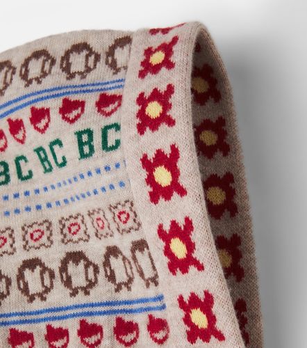 Capucha de lana con intarsia - Bobo Choses - Modalova