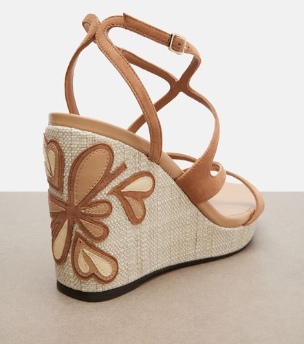 Alpargatas con cuña Ayla de piel - Jimmy Choo - Modalova