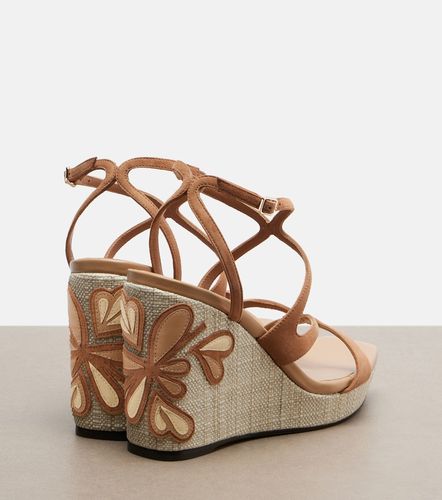 Sandali con zeppa Ayla in pelle - Jimmy Choo - Modalova
