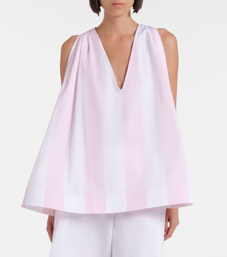 Top Norma in popeline di cotone a righe - Jacquemus - Modalova