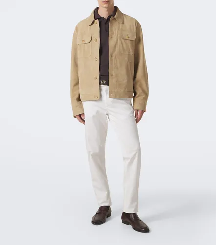 Canali Virgin wool polo sweater - Canali - Modalova