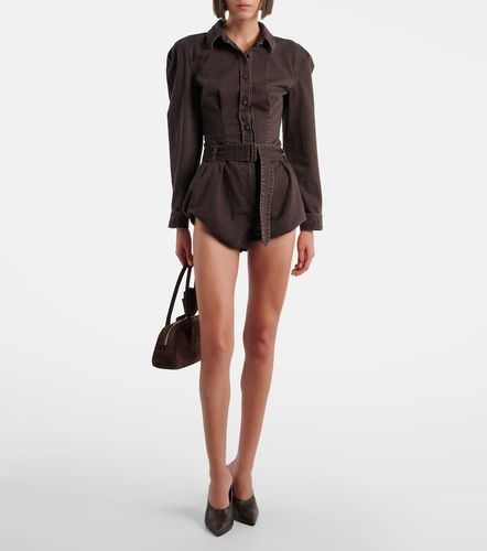 Magda Butrym Peplum denim jacket - Magda Butrym - Modalova