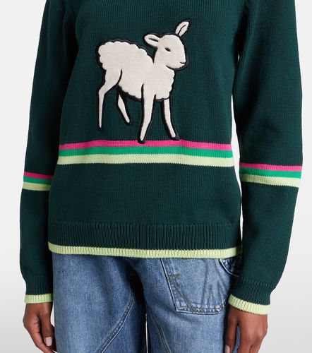 Embroidered cotton sweater - JW Anderson - Modalova