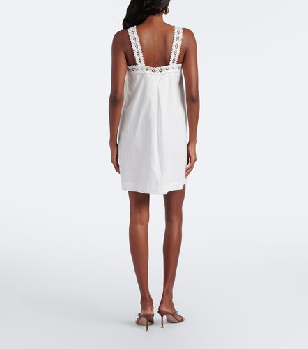 Vestido corto Veda de algodón con croché - Posse - Modalova