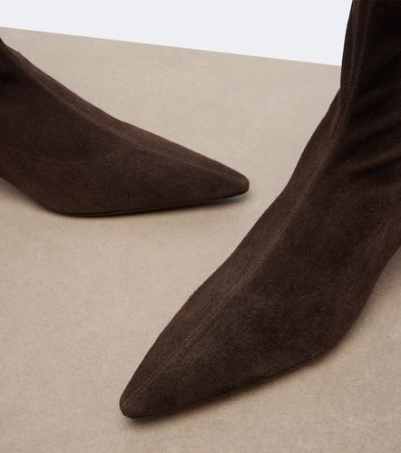 Ankle Boots Liisa aus Veloursleder - The Row - Modalova