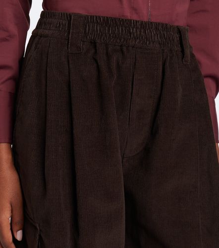 Corduroy wide-leg pants - Brunello Cucinelli - Modalova