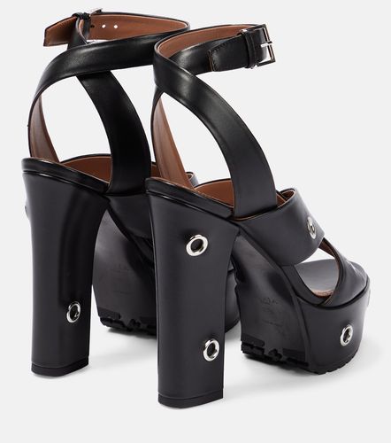 Alaïa Verzierte Sandalen aus Leder - Alaia - Modalova