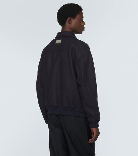 Wool-blend bomber jacket - Dolce&Gabbana - Modalova