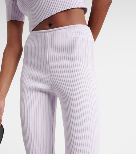 Courrèges Hose Reedition aus Rippstrick - Courreges - Modalova