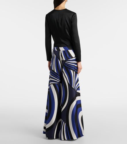 Palazzohose Iride aus Seidentwill - Pucci - Modalova