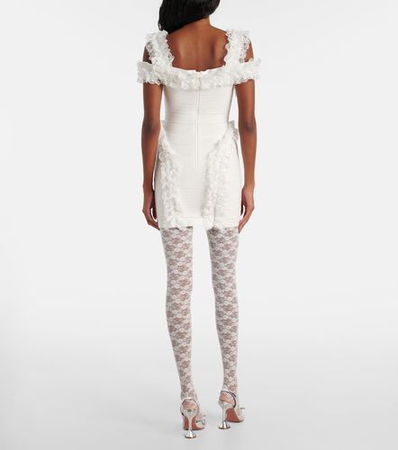 X Chistopher Kane Minikleid mit Spitze - Self-Portrait - Modalova