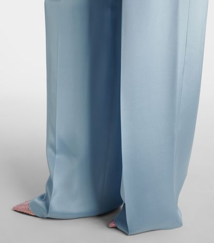 Pantaloni a gamba larga Origano in seta - Max Mara - Modalova