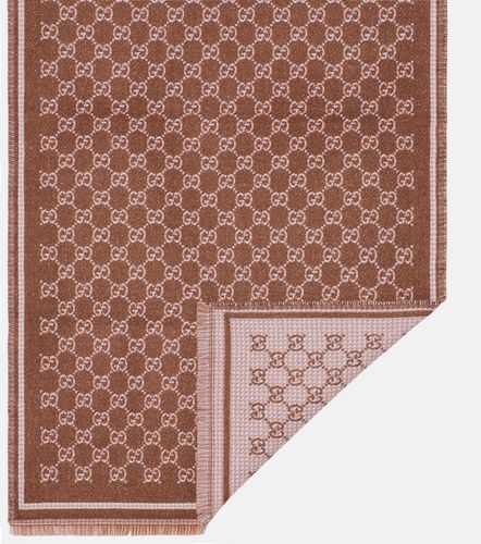 Gucci GG wool-blend jacquard scarf - Gucci - Modalova