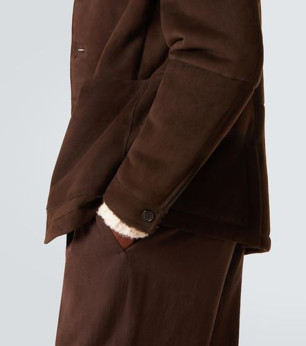 Giacca Il Conte in suede con shearling - Zegna - Modalova
