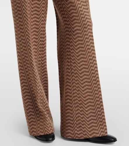 Zigzag low-rise bootcut pants - Missoni - Modalova