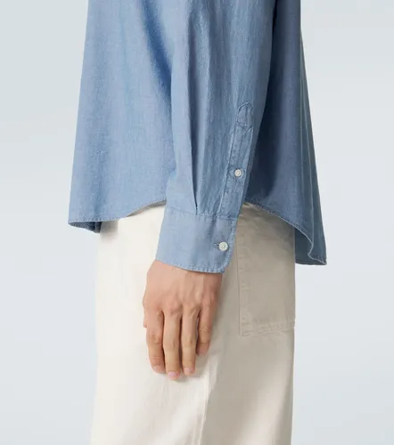 Camisa Ami de Cœur de chambray de algodón - Ami Paris - Modalova