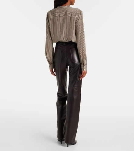 Nili Lotan Leather bootcut pants - Nili Lotan - Modalova