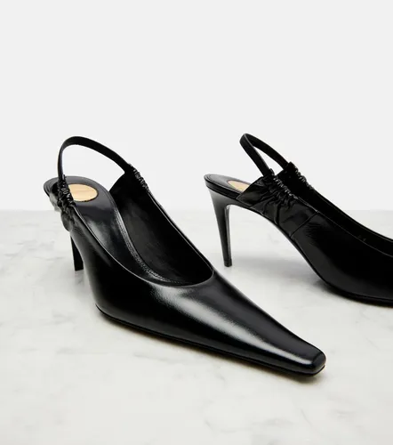 Anne-Marie leather slingback pumps - Saint Laurent - Modalova