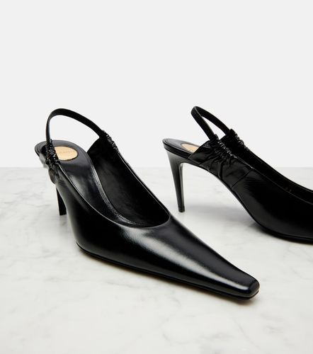 Anne-Marie leather slingback pumps - Saint Laurent - Modalova