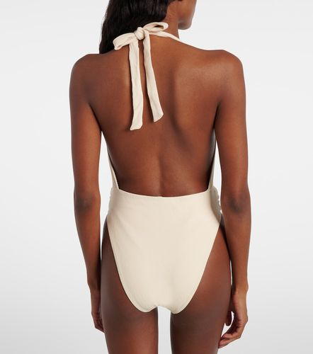Bañador Rosette con aplique floral - Same - Modalova