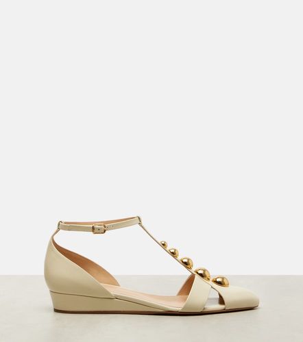 Chloe Embellished leather flats - Chloe - Modalova