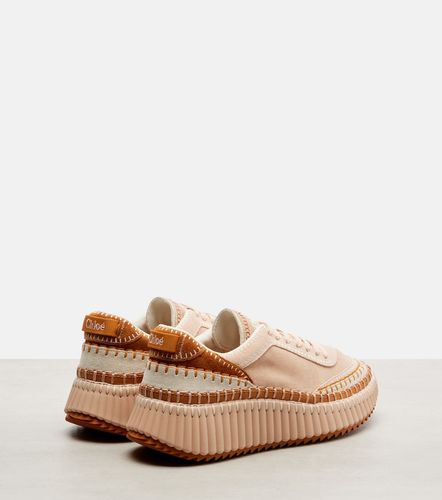 Chloe Nama suede platform sneakers - Chloe - Modalova