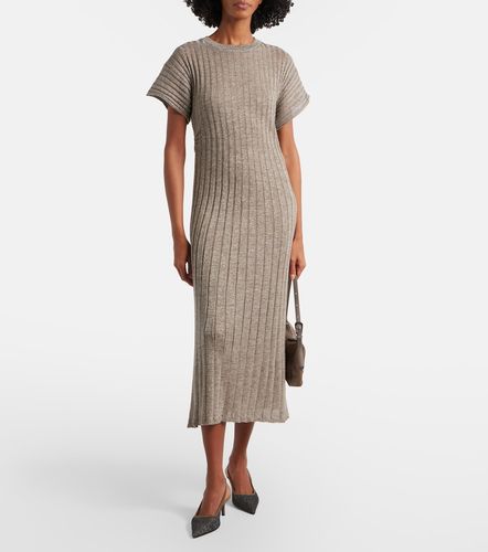 Midikleid aus Rippstrick - Brunello Cucinelli - Modalova