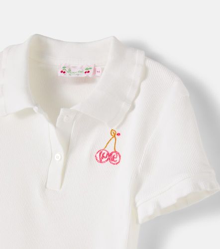 Polo Gina de algodón bordada - Bonpoint - Modalova