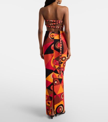 Pucci Gonna lunga Occhi in jersey - Pucci - Modalova