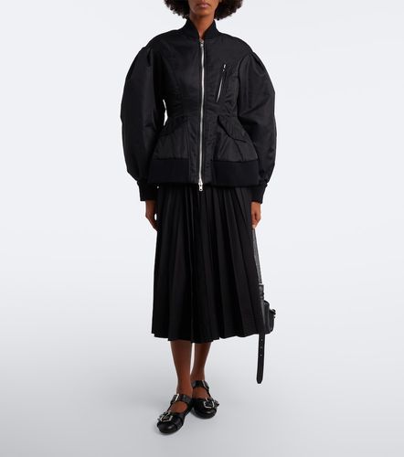 Padded satin bomber jacket - Simone Rocha - Modalova