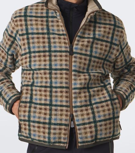 Reversible plaid ski jacket - Moncler Grenoble - Modalova