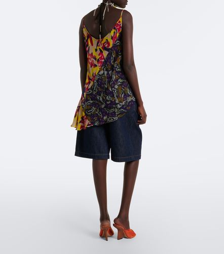 Dries Van Noten Belted denim shorts - Dries Van Noten - Modalova