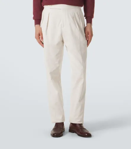 Cotton corduroy slim pants - Brunello Cucinelli - Modalova