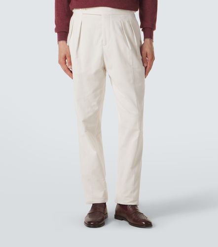 Pantaloni regular in cotone - Brunello Cucinelli - Modalova
