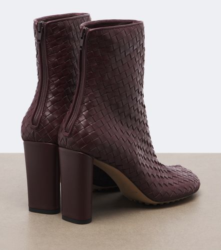 Intrecciato leather ankle boots - Bottega Veneta - Modalova