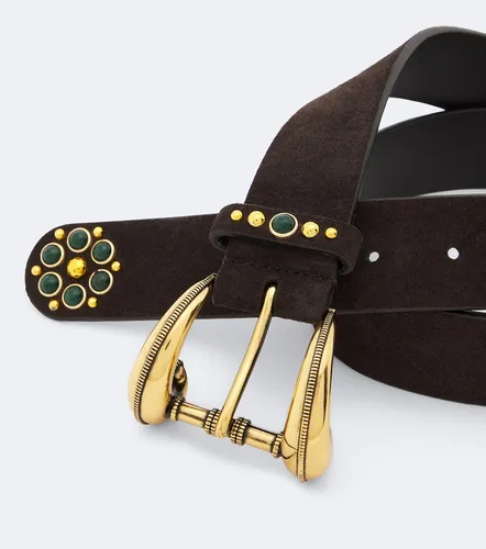 Etro Embellished suede belt - Etro - Modalova