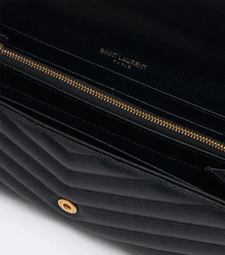 Cassandre Large matelasse leather wallet - Saint Laurent - Modalova