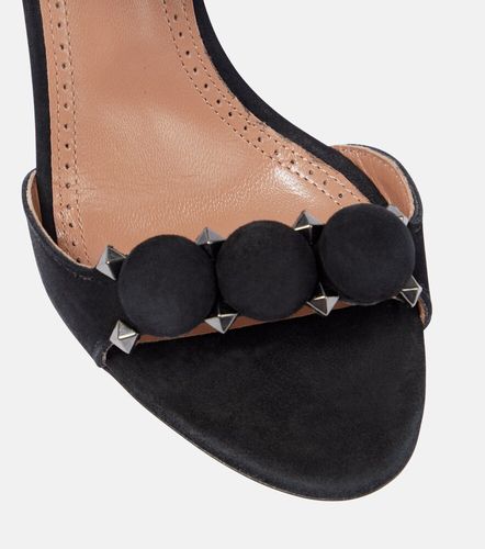 Alaia La Bombe 90 suede sandals - Alaia - Modalova