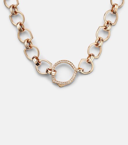 Collar Antifer de oro rosa de 18 ct con diamantes - Repossi - Modalova
