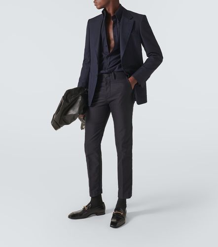 Wool, mohair, and silk suit jacket - Tom Ford - Modalova