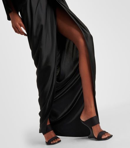 Rick Owens Satin wrap gown - Rick Owens - Modalova