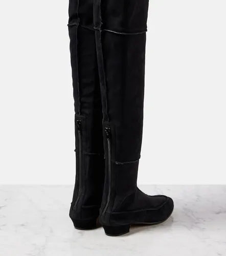 Awar Cuissarde 25 suede over-the-knee boots - The Row - Modalova