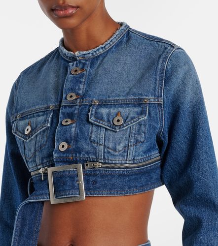 Cropped denim jacket - Jean Paul Gaultier - Modalova