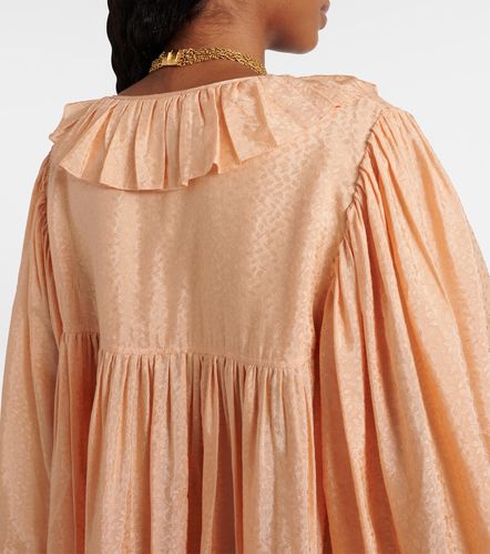 Chloe Ruffled jacquard minidress - Chloe - Modalova