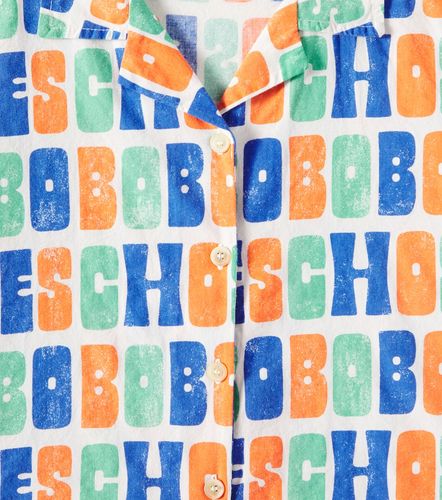 Camisa de algodón estampada con logo - Bobo Choses - Modalova
