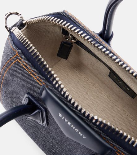 Bolso Antigona Mini de denim - Givenchy - Modalova