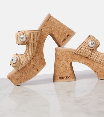 Fayence 95 platform mules - Jimmy Choo - Modalova